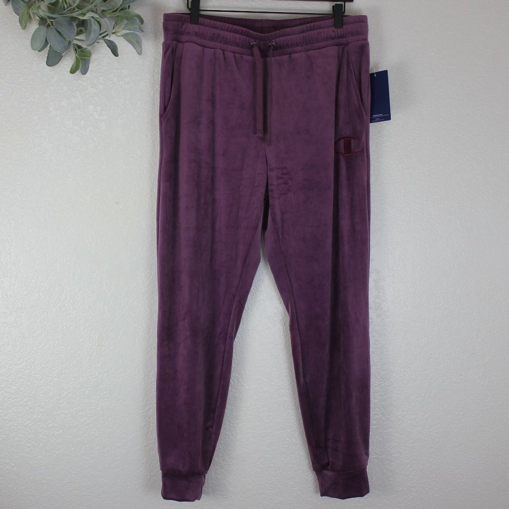 Champion Women's Athletic Wear Velour Track Pants Jeggings